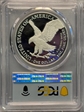 2025-S $1 Silver Eagle w/ U.S. Navy Privy 250th Anniversary First Day of Issue PR70DCAM