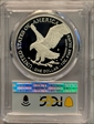 2025-S $1 Silver Eagle w/ U.S. Navy Privy 250th Anniversary First Day of Issue PR70DCAM