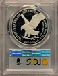 2025-S $1 Silver Eagle w/ U.S. Navy Privy 250th Anniversary First Day of Issue PR70DCAM