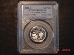 2000-S 25C South Carolina Silver PR69DCAM