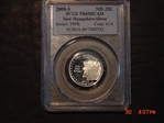 2000-S 25C New Hampshire Silver PR69DCAM