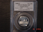 2000-S 25C Virginia Silver PR69DCAM