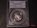 1999-S 25C Connecticut Silver PR69DCAM