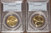 2006-P SAC$1 MS65