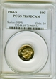 1968-S 10C PR69DCAM