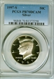 1997-S 50C Silver PR70DCAM