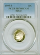 1995-S 10C Silver PR70DCAM