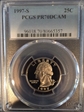 1997-S 25C PR70DCAM