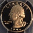 1994-S 25C PR70DCAM