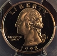 1998-S 25C PR70DCAM