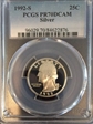 1992-S 25C Silver PR70DCAM