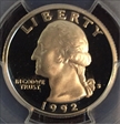 1992-S 25C Silver PR70DCAM