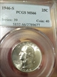 1946-S 25C MS66