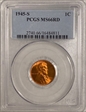1945-S 1C MS66RD
