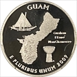 2009-S 25C Guam Silver PR70DCAM