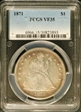 1871 $1 VF35