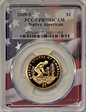 2009-S $1 Native American Flag Picture Frame PR70DCAM