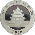 2020 10 Yn Panda Silver MS70