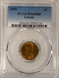 1909 1C Lincoln MS65RB