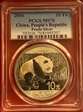 2016 10 Yn Panda Silver MS70