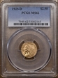 1925-D $2.50 MS62