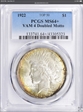 1922 $1 VAM 4 Doubled Motto MS64+ 