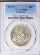 1925-S 50C California MS65