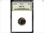 1970-S 10C PR70