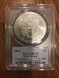 2019 $1 Silver Eagle First Strike Cleveland Native American 1 of 1000 MS70