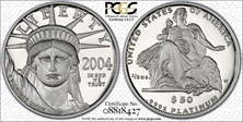 2004-W $50 Statue of Liberty PR70DCAM