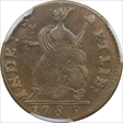 1785 CT 1/2P Bust Right, Miller 5-F.5 XF40BN