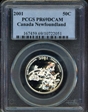 2001 50C Newfoundland PR69DCAM