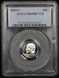 2005-S 10C PR69DCAM