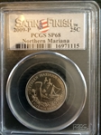 2009-P 25C Northern Mariana Islands Satin Finish SP68