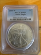 2006-W $1 Burnished Silver Eagle SP69