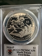 2016-P $1 Mark Twain First Strike Mark Twain Label Long Beach PR70DCAM