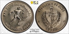 1983 Peso Discus MS68
