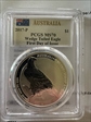 2017-P $1 Wedge Tailed Eagle First Day of Issue Mercanti MS70