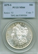 1879-S $1 MS66