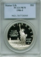 1986-S $1 Statue Of Liberty PR70DCAM
