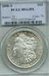 1898-S $1 MS63PL
