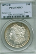 1879-CC $1 MS63