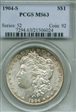 1904-S $1 MS63