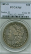 1893-S $1 F15