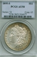 1895-S $1 AU58