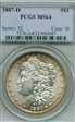 1887-O $1 MS64