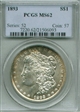 1893 $1 MS62