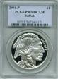 2001-P $1 Buffalo PR70DCAM