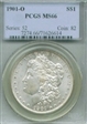 1901-O $1 MS66