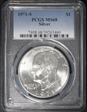 1971-S $1 Silver MS68